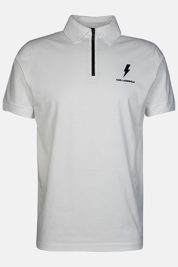 ΜΠΛΟΥΖΑ ΠΟΛΟ KARL LAGERFELD - 10 ΛΕΥΚΟ